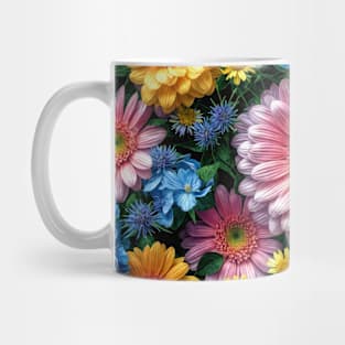 Bed of Flowers - Still Life Mug